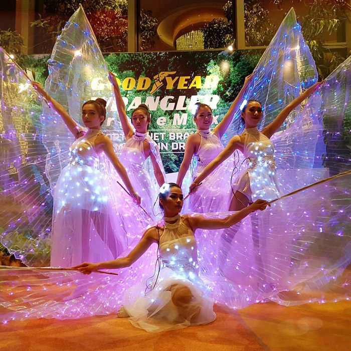 Russian carnival dancers for event mumbai 