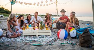 Bachelors Party In Goa on beach